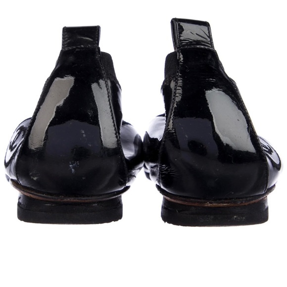 CHANEL Stretch Spirit Interlocking CC Logo Ballet Flats - Picture 2 of 4